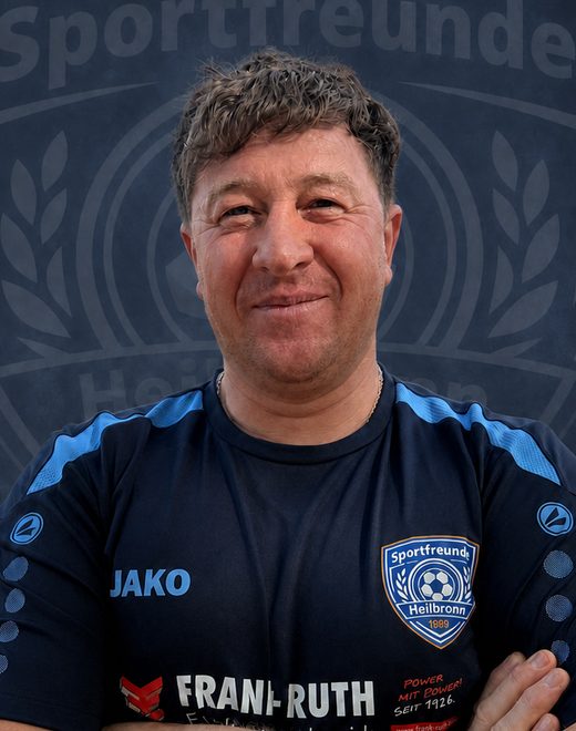 Andrei, Nr. 99, im Trikot der Sportfreunde Heilbronn