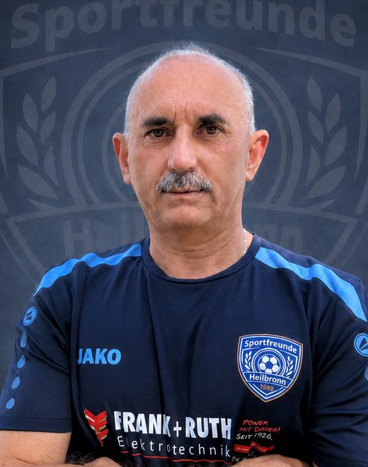 Eugen, Nr. 20, im Trikot der Sportfreunde Heilbronn